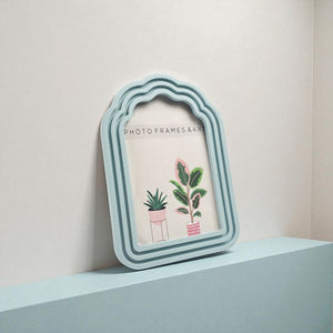 Arched Blue Frame | 6x4"