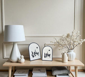 Black Metal Arch Photo Frame | Available in 2 sizes