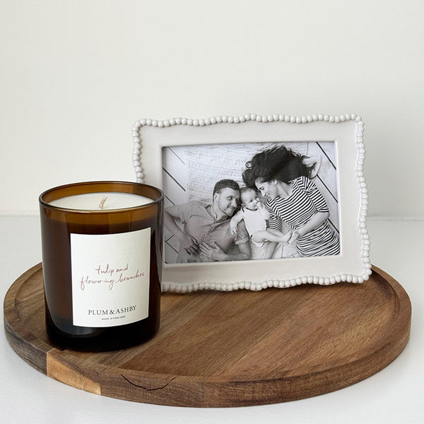 Scalloped Beaded Brocante Picture Frames | Available in 2 sizes