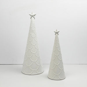 Glazed Ceramic Trees | Set of Two
