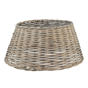 Wicker Tree Skirt | Natural Grey - Brown