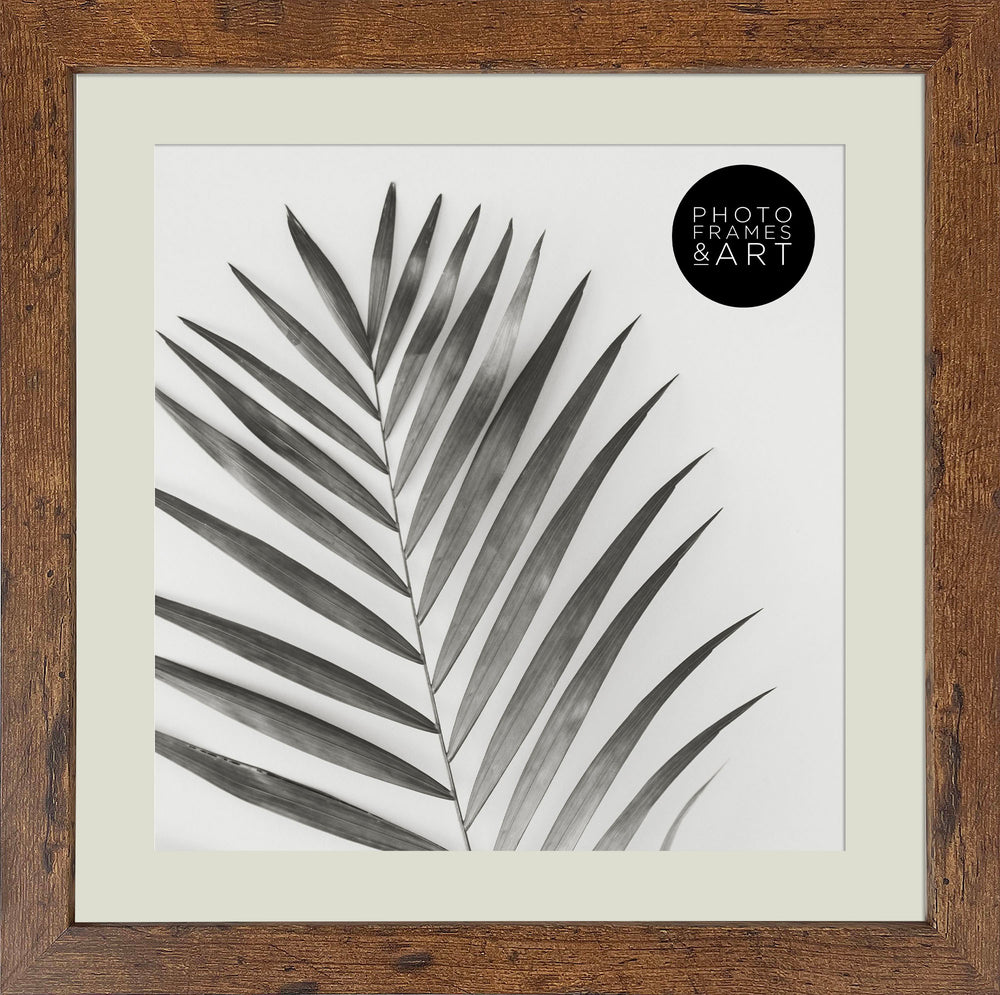 10x10" for 8x8" Windsor Photo Frame | Rustic