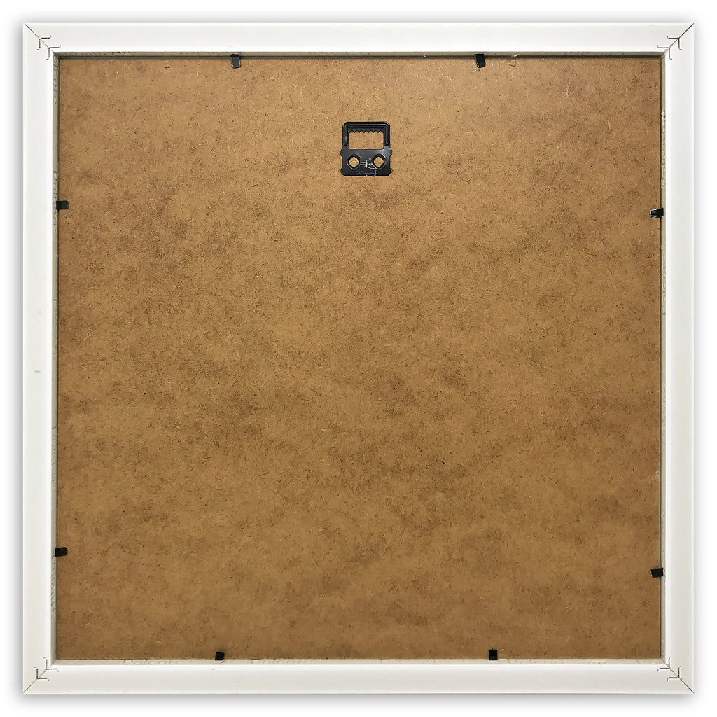 Oxford White Photo Frame Suitable for a 12" Vinyl Album - photoframesandart