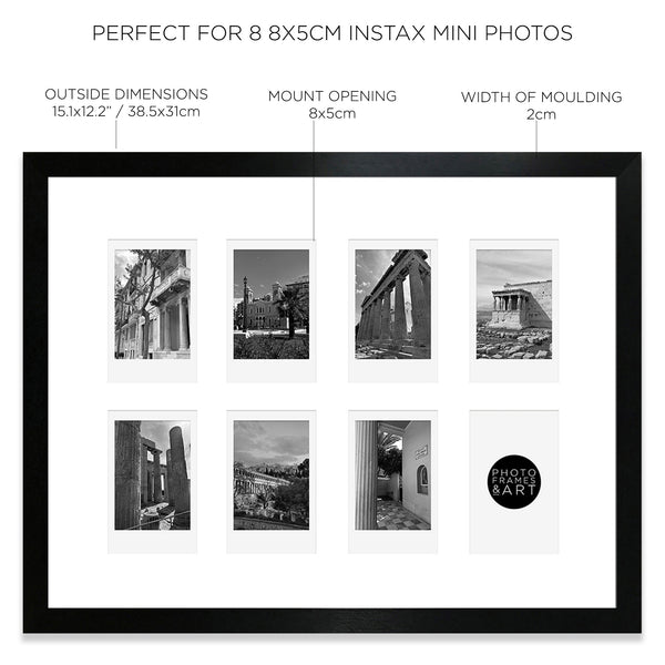 Instax Mini Photo Frame x8 | Oxford