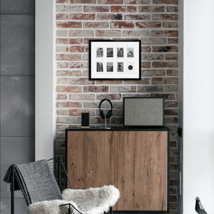 Instax Mini Photo Frame x8 | Oxford