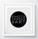 25x25cm For 20x20cm Oxford - white mount