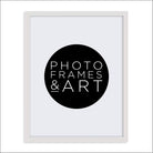 30 X 40 White Oxford Photo Frame with PF&A Logo