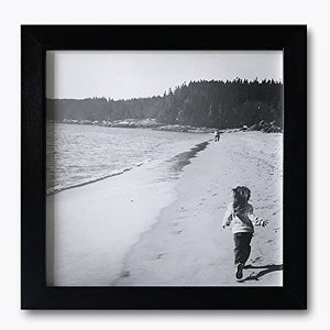 Oxford Black Photo Frame 8x8" No Mount - photoframesandart
