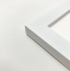 Oxford White Photo Frame Suitable for a 12" Vinyl Album - photoframesandart