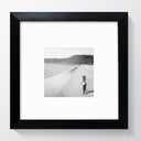 Oxford Black Instagram Photo Frame 8x8" For 4x4" With Soft Cream Mount - photoframesandart