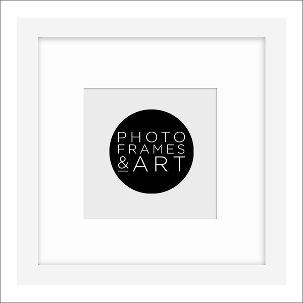 Oxford Instagram Photo Frame 8x8" For 5x5" With Soft Cream Mount