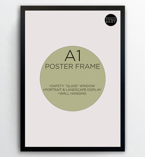 A1 Poster Frame | Verona Black