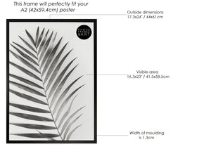 A2 Poster Frame No Mount | Winchester Wood