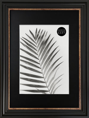 A3 Poster Frame For A4 Print With Mount | Vintage Black