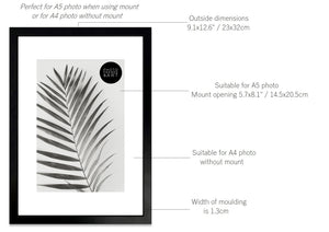 A4 Wooden Frame For A5 Picture | Winchester
