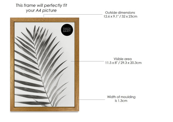 A4 Picture Frame | Winchester Wood