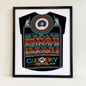 Band T-Shirt Frame Display | 24x20"