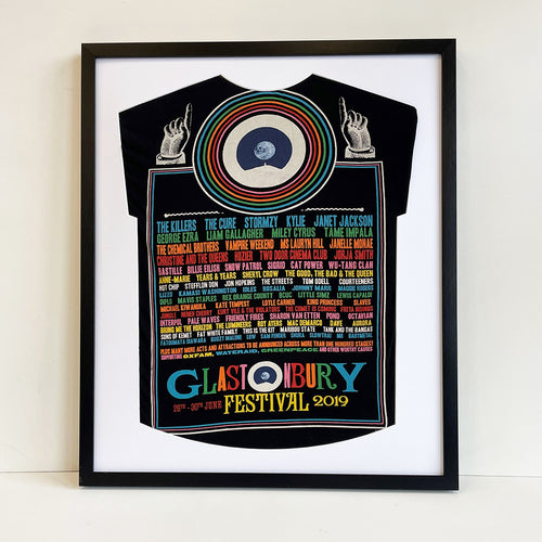 Band T-Shirt Frame Display | 24x20"