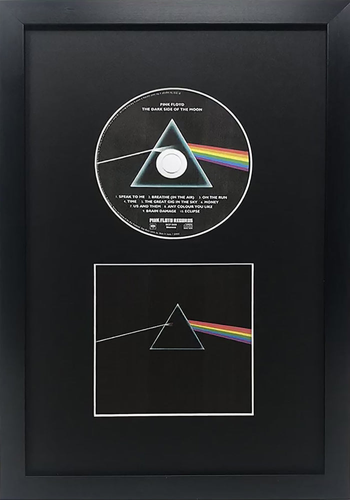 14x9" Oxford Black Photo Frame For A CD & Cover | Black Mount