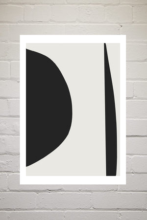 Minimal Black 1 by Dan Hobday