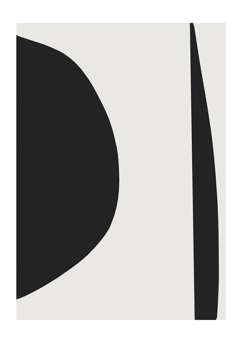 Minimal Black 1 by Dan Hobday