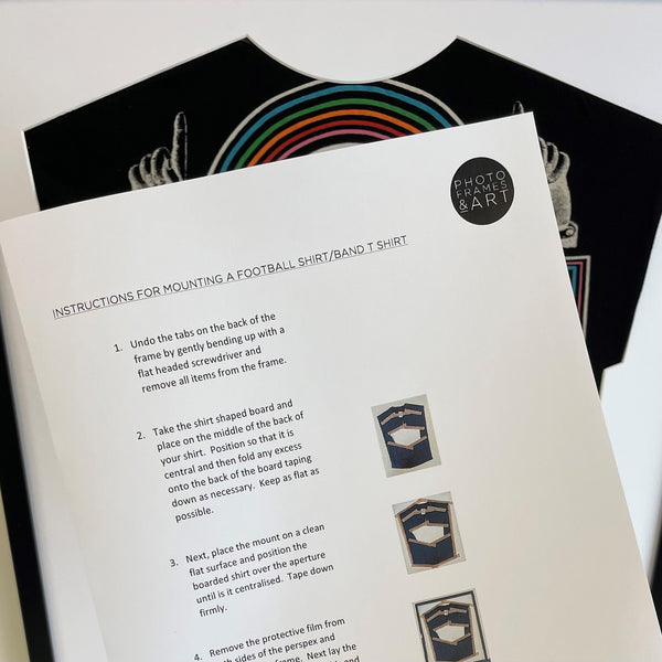 Marathon Shirt Frame Display | 24x20"