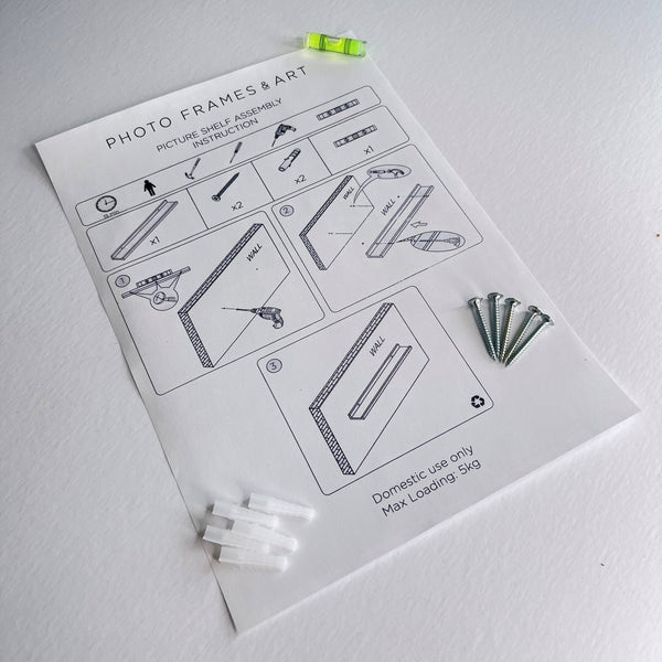 Black Picture Ledge Set Of Two - Picture Shelf | Floating Shelves - Wall Decor Pack Of 2 70 CM Wall Decor Picture Shelves