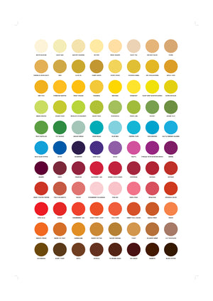 Colour Chart by Limbo and Ginger