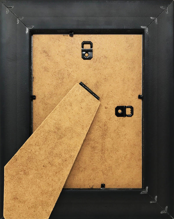 Vintage Black Shabby Chic Photo Frame - 8x6" - photoframesandart