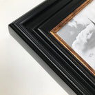Vintage Black Shabby Chic Photo Frame - 8x6" - photoframesandart