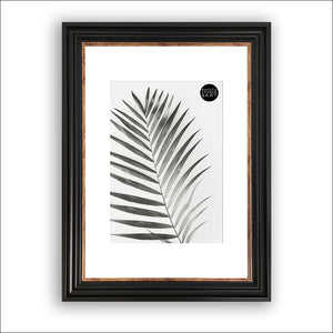 A3 Poster Frame For A4 Print With Mount | Vintage Black White Mount