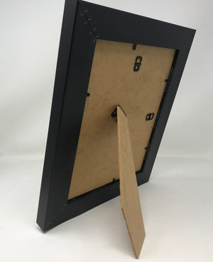 Vintage Black Shabby Chic Photo Frame - 8x6" - photoframesandart