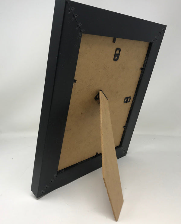 Vintage Black Shabby Chic Photo Frame - 8x6" - photoframesandart