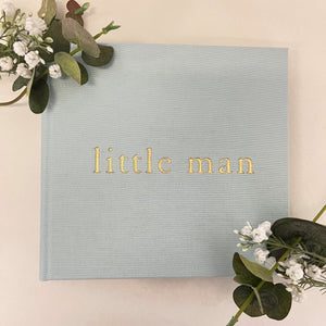 Linen "Little Man" Photo Album
