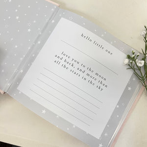 Linen "Little Lady" photo album