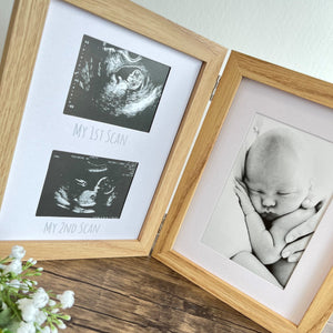 My First Scan Photo Frame | Oak