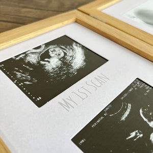 My First Scan Photo Frame | Oak