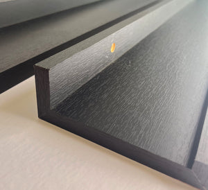 Black Picture Ledge Set Of Two - Picture Shelf | Floating Shelves - Wall Decor Pack Of 2 70 CM Wall Decor Picture Shelves