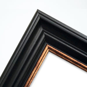 A2 Poster Frame For A3 Print With Mount | Vintage Black
